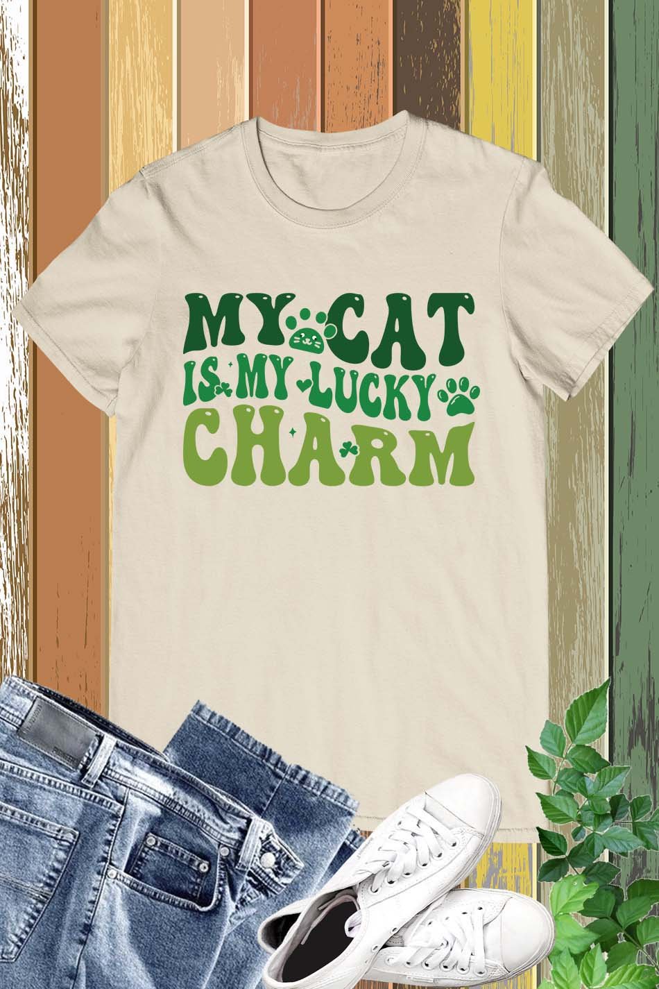 My Cat is My Lucky Charm Shirt
