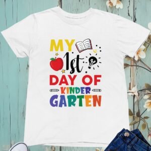 My 1st Day of Kindergarten Kids T Shirt