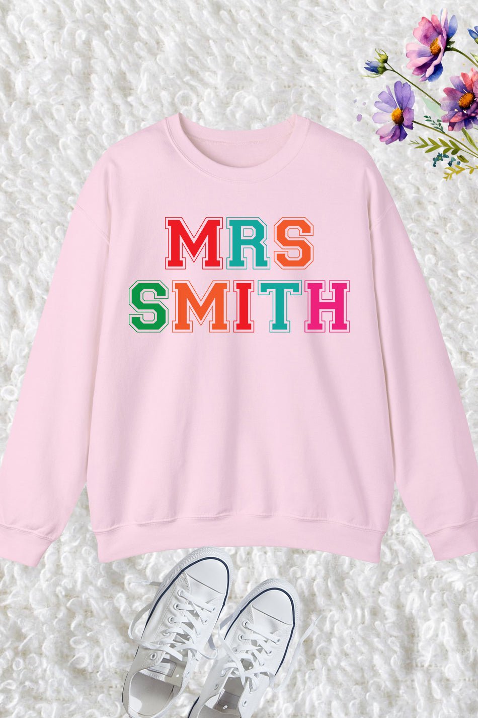 Custom Teacher Name Sweatshirt - Image 3