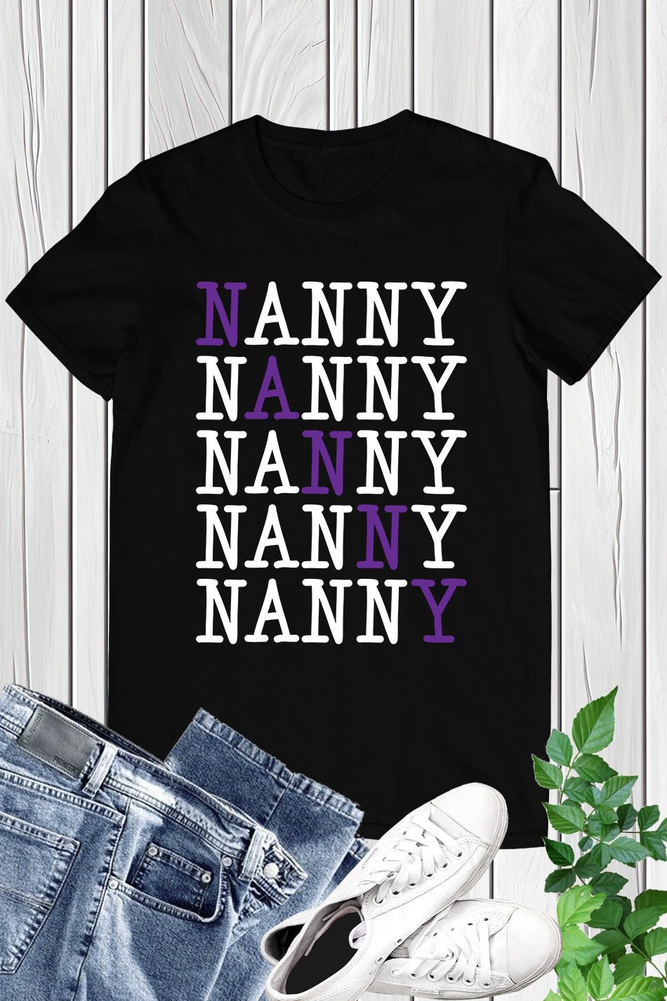 Nanny Grandmother Tee Shirt
