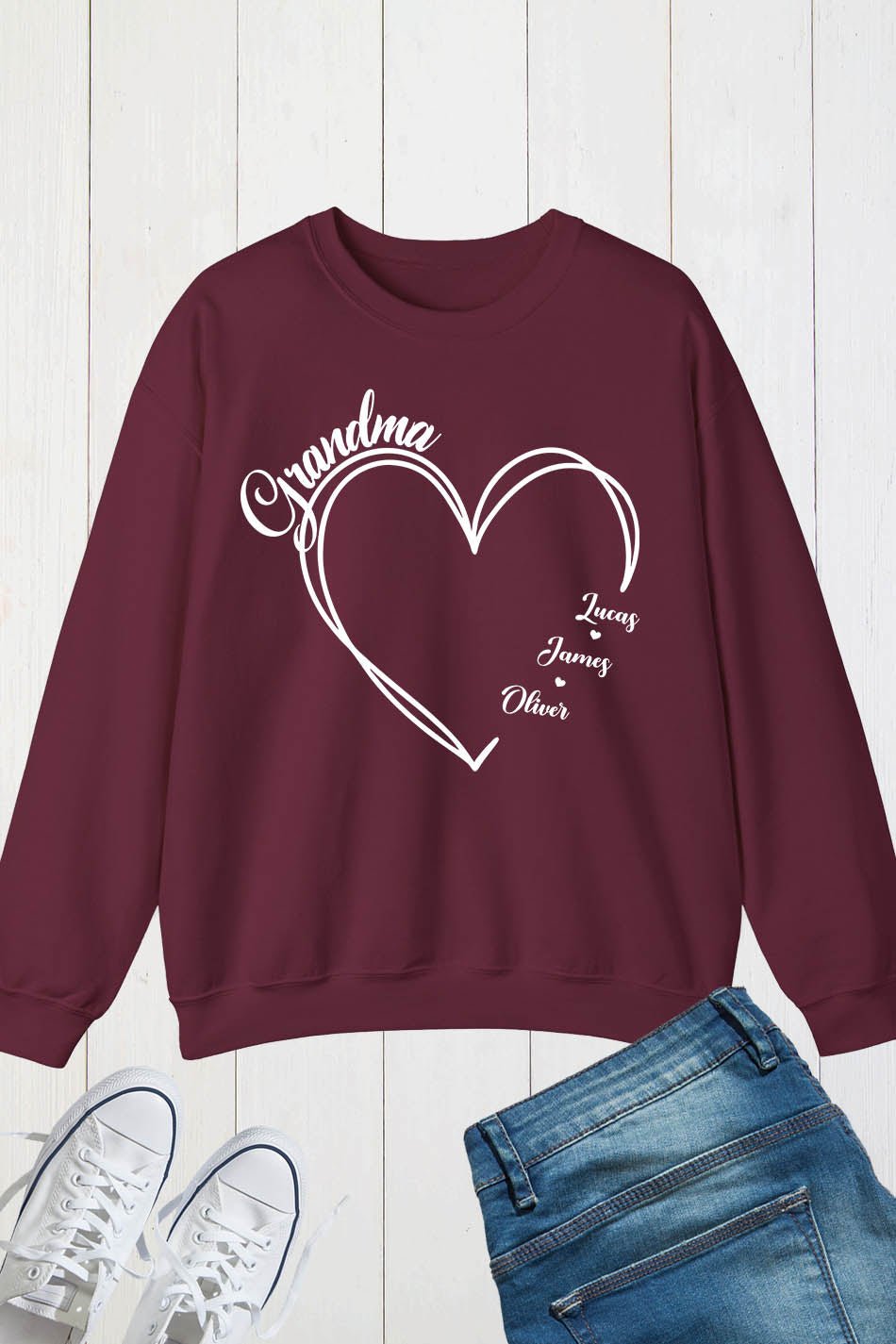 Custom Grandma Sweatshirt
