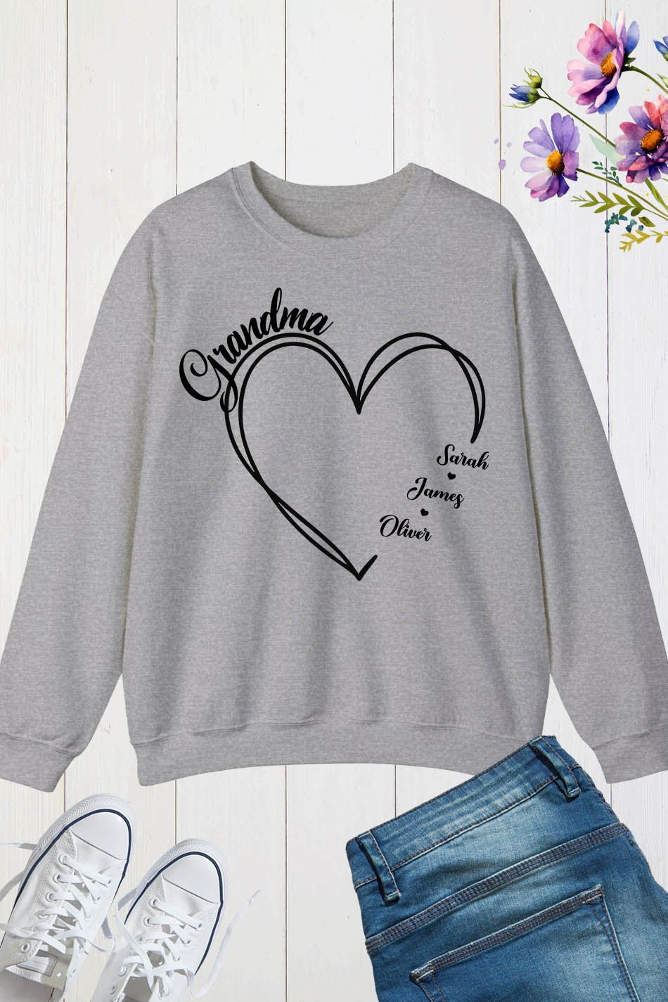 Custom Grandma Sweatshirt