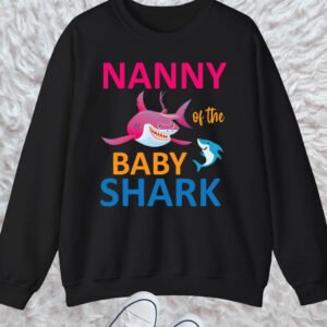 Nanny Of The Baby Shark Sweatshirt