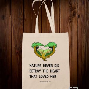 Nature Never Did Betray The Heart That Loved Her Tote Bag