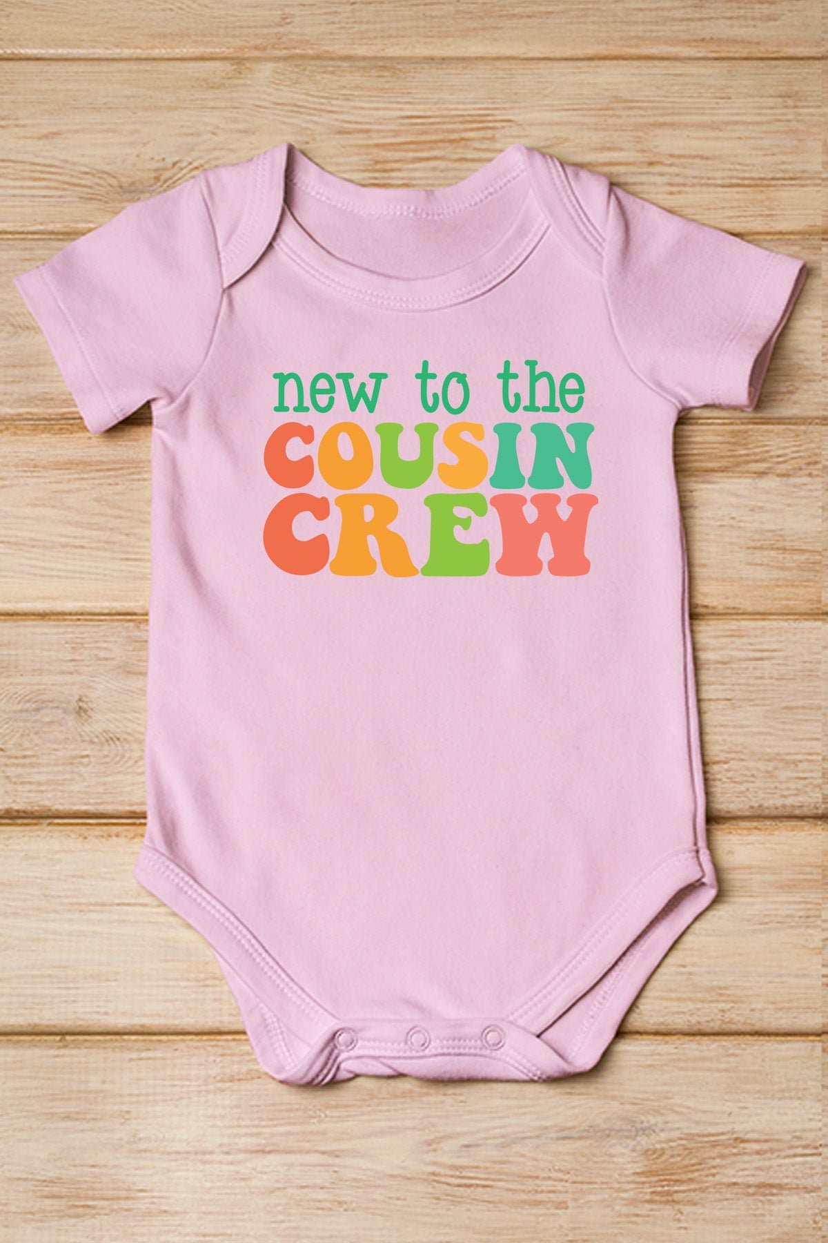 New to The Cousin Crew Retro Baby Bodysuit - Image 3