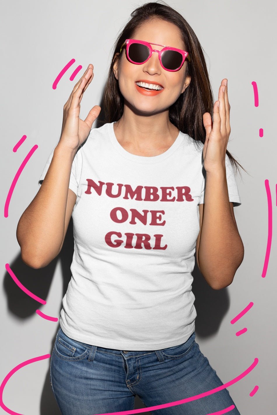 Rose Number One Girl T Shirt - Image 4