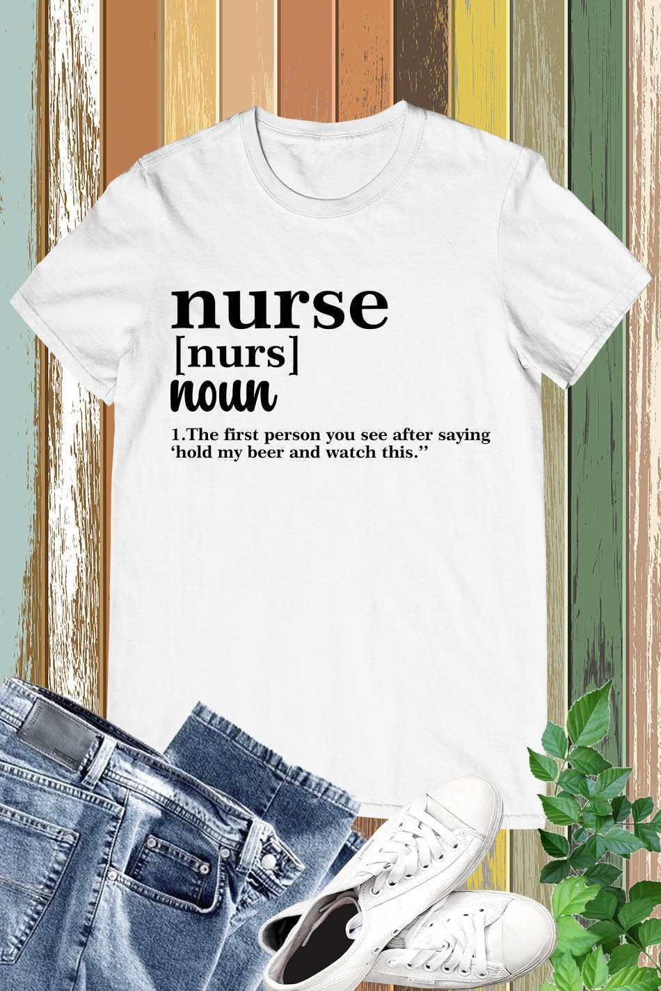 Funny Nurse Definition T-Shirt