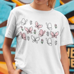 Floral Butterfly Shirt