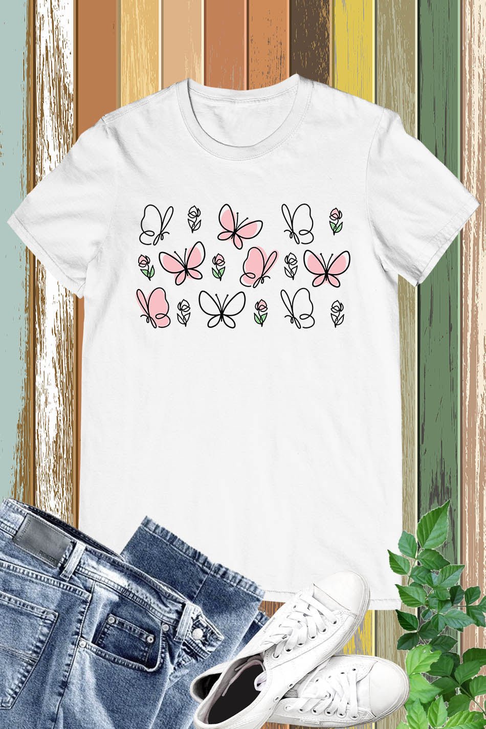Floral Butterfly Shirt - Image 10