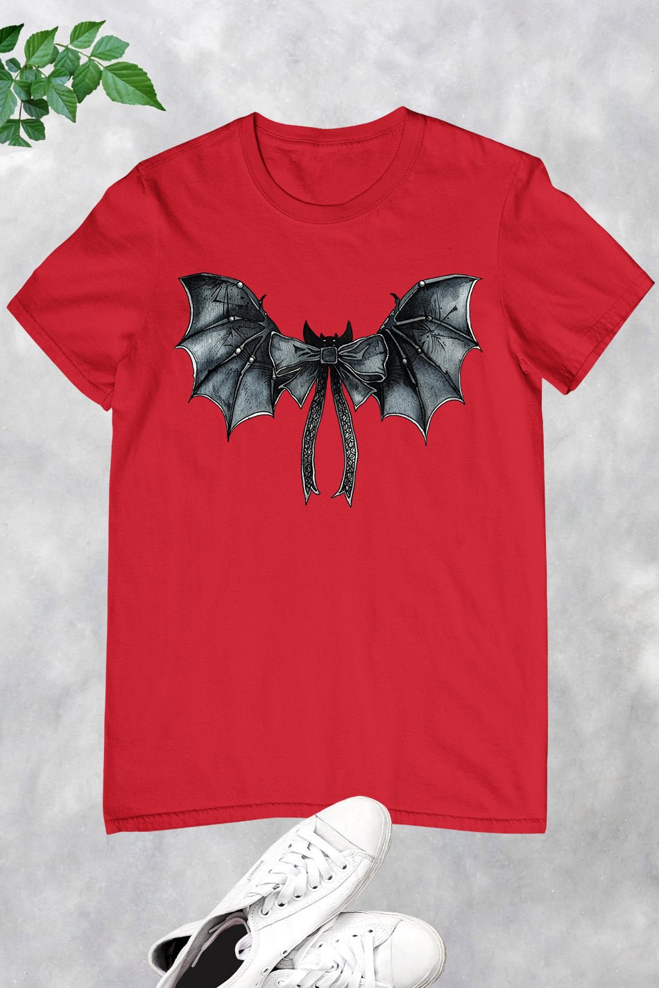 Black Coquette Bat Bow Halloween Shirt