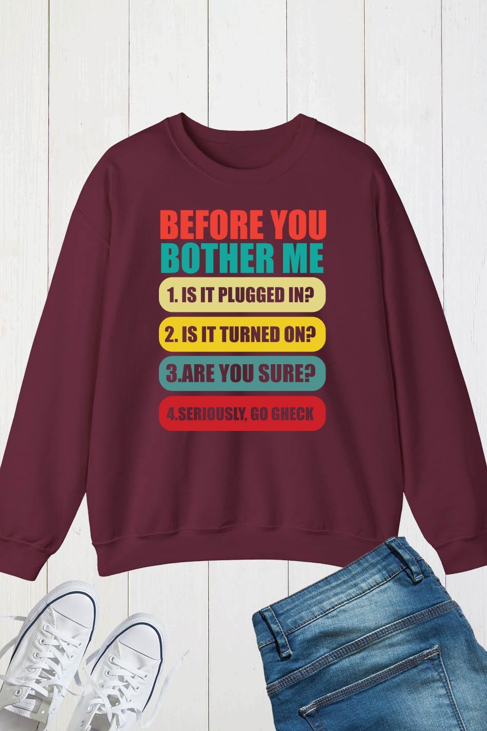 Funny Information Technology Tech Dad Sweatshirt