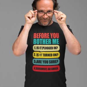 Funny Information Technology Tech Dad Shirt