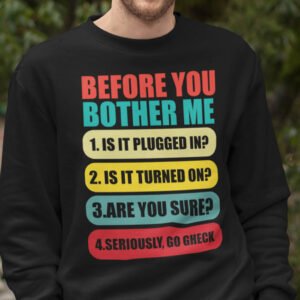 Funny Information Technology Tech Dad Sweatshirt