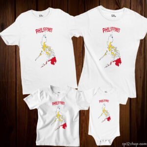 Philippines Flag T Shirt Olympics FIFA World Cup Country Flag Tee Shirt