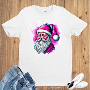 Barbie Pink Christmas Santa T Shirt