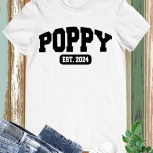 Grandpa Est. 2024 Custom Grandad Shirt