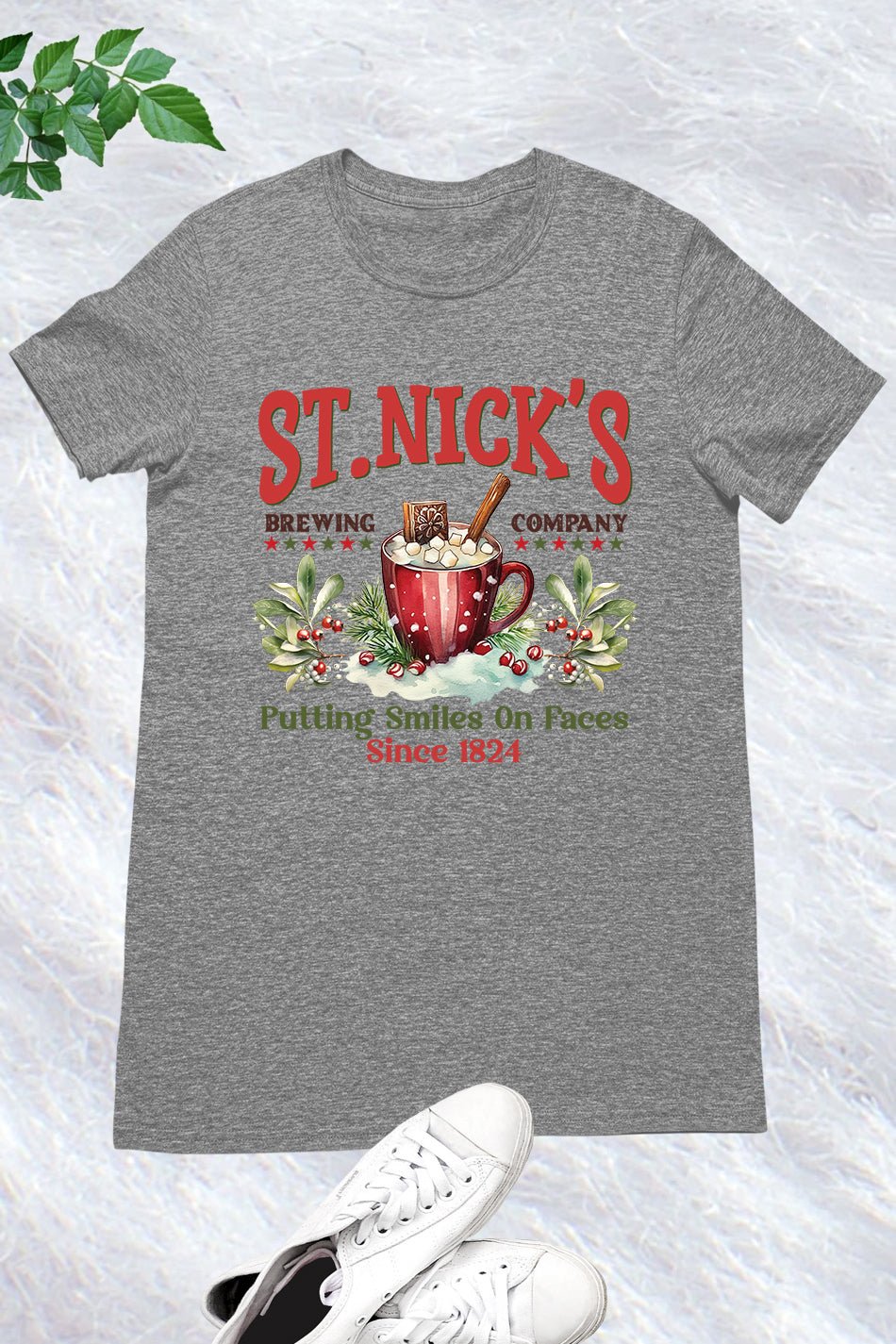 Hot Cocoa Vintage Christmas Shirt - Image 8