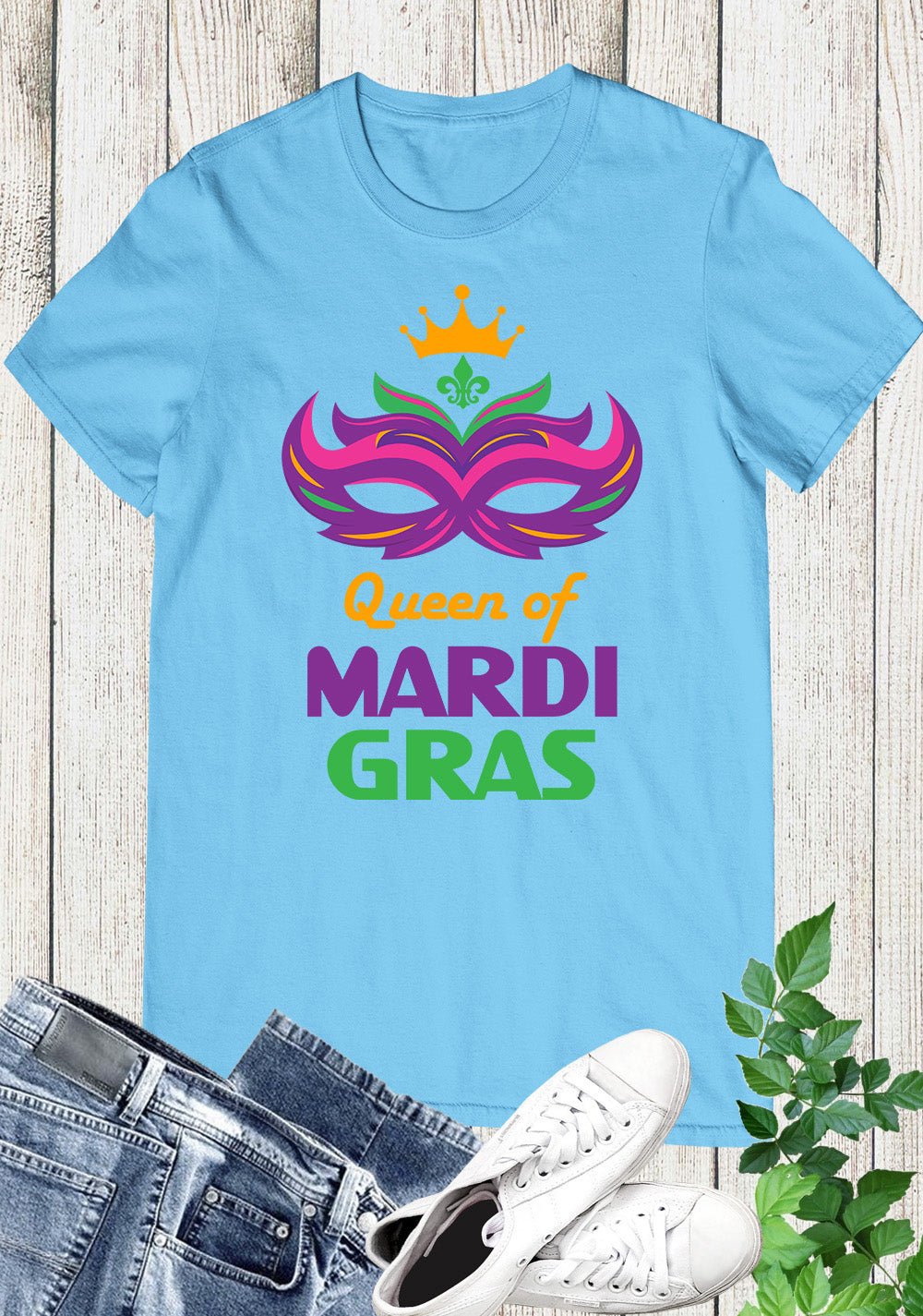 Mardi Gras Queen Shirt - Image 6