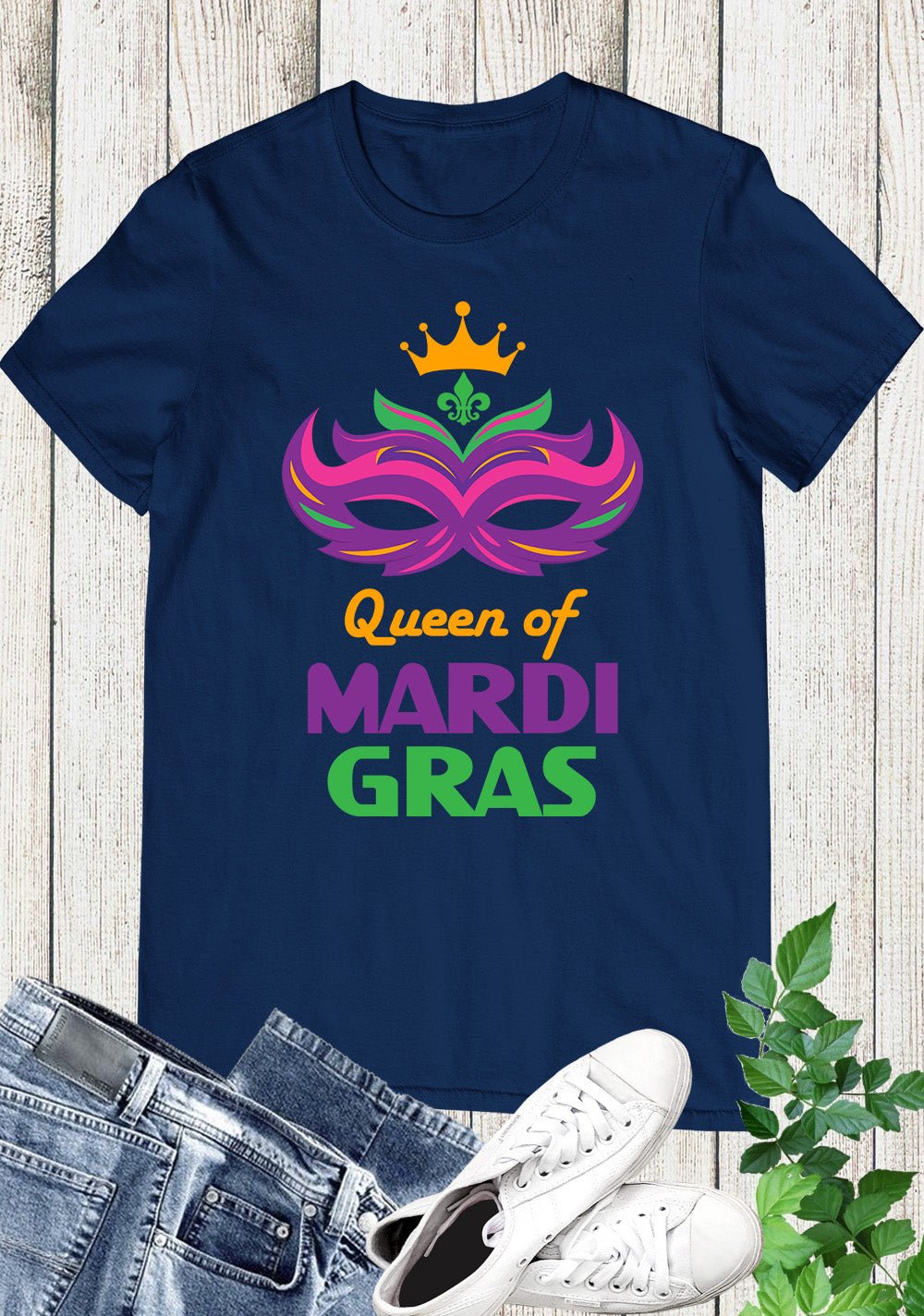 Mardi Gras Queen Shirt - Image 7