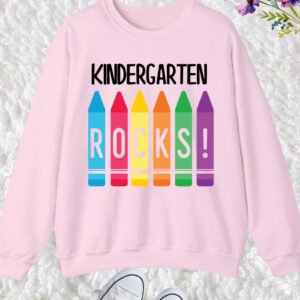 Kindergarten Rocks Teacher Sweatshirt