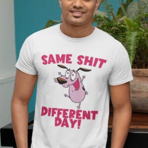 Funny Courage The Cowardly Dog Shirt