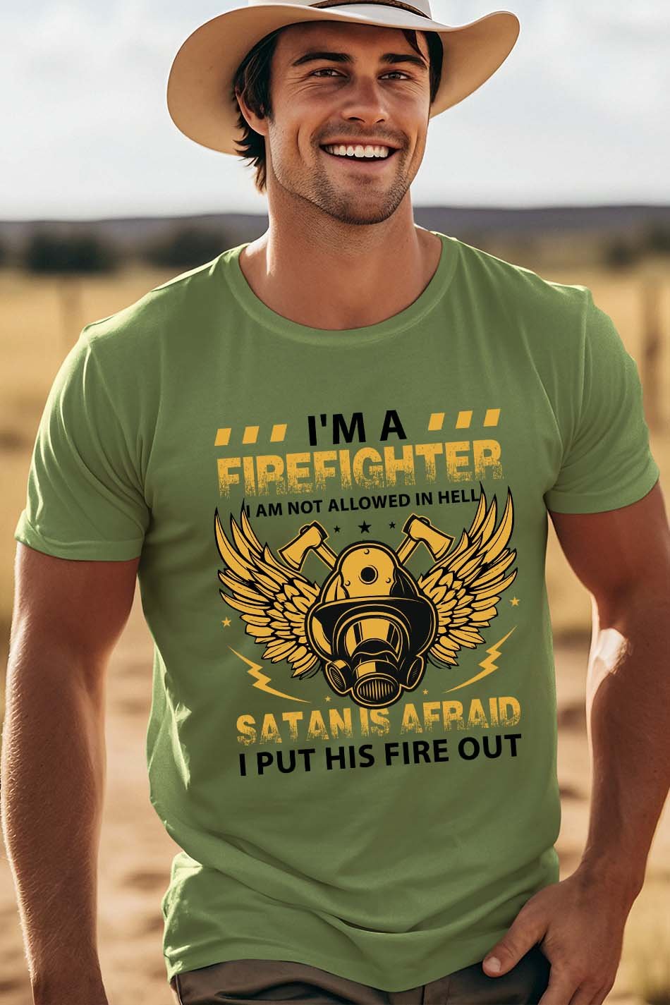 Firefighters Funny Fireman T Shirt - Image 2
