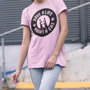 Adopt a Cat Save a Life Shirt