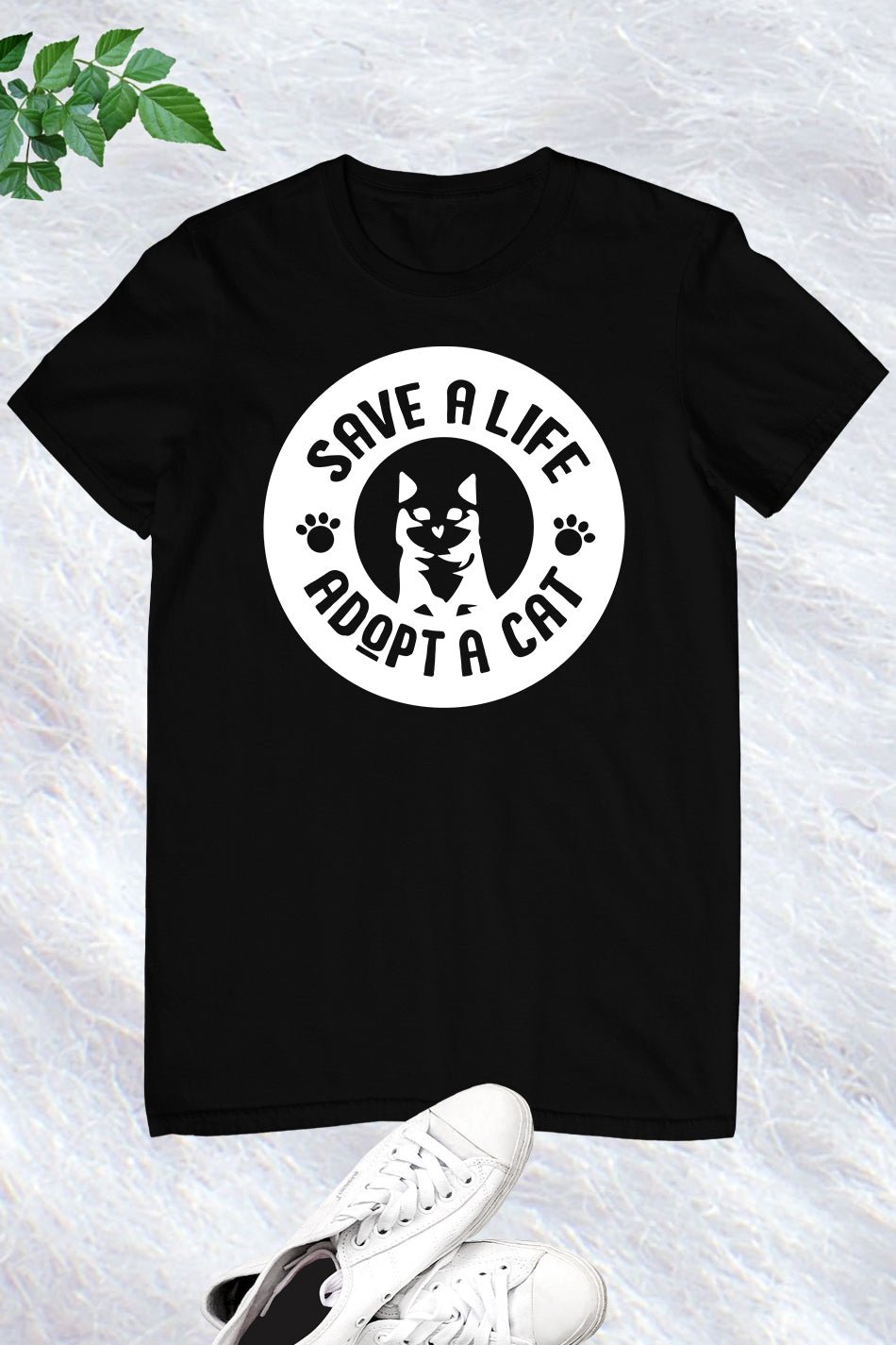 Adopt a Cat Save a Life Shirt