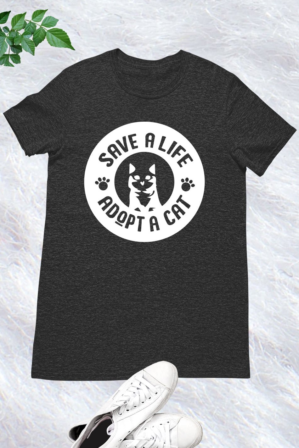Adopt a Cat Save a Life Shirt - Image 6