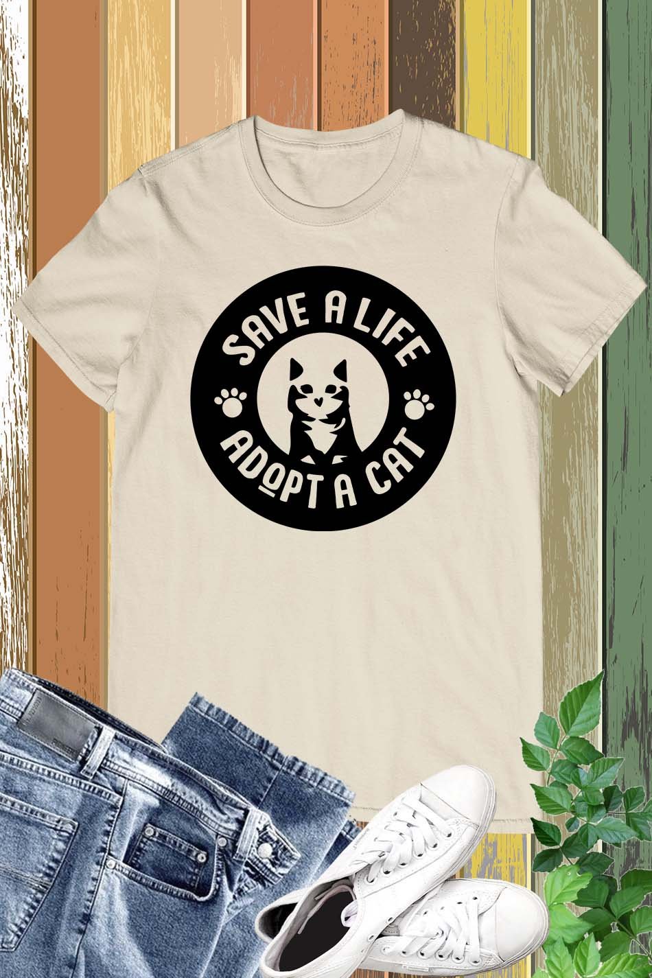 Adopt a Cat Save a Life Shirt