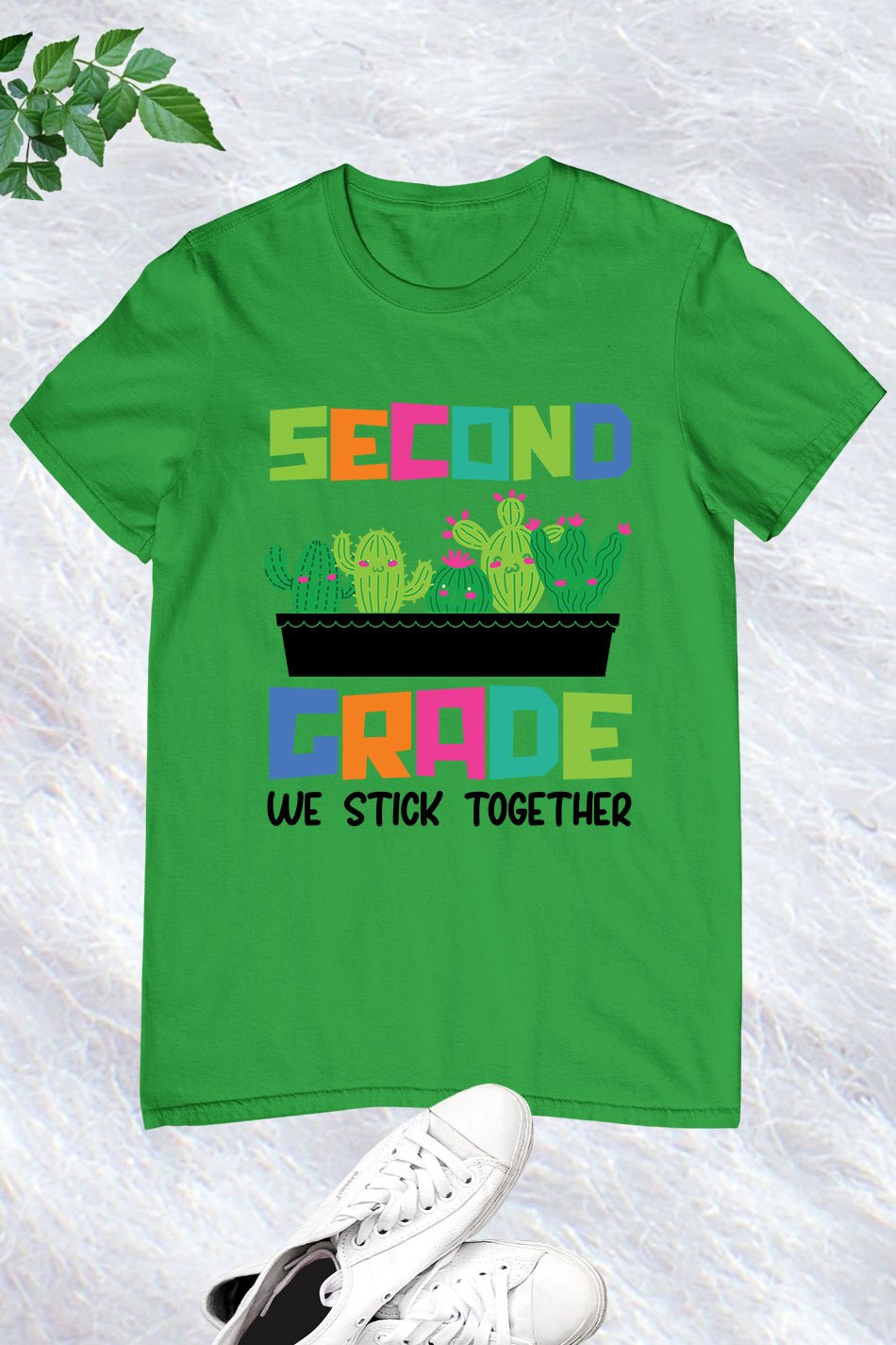 2nd Grade We Stick Together Teacher Shirt - Image 9