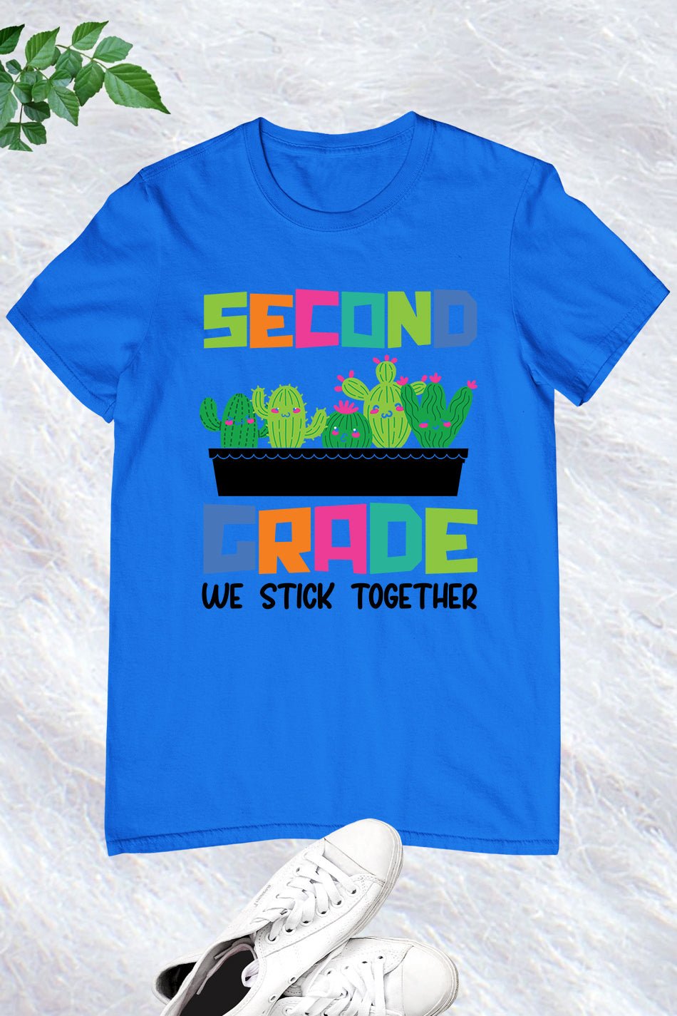 2nd Grade We Stick Together Teacher Shirt - Image 13