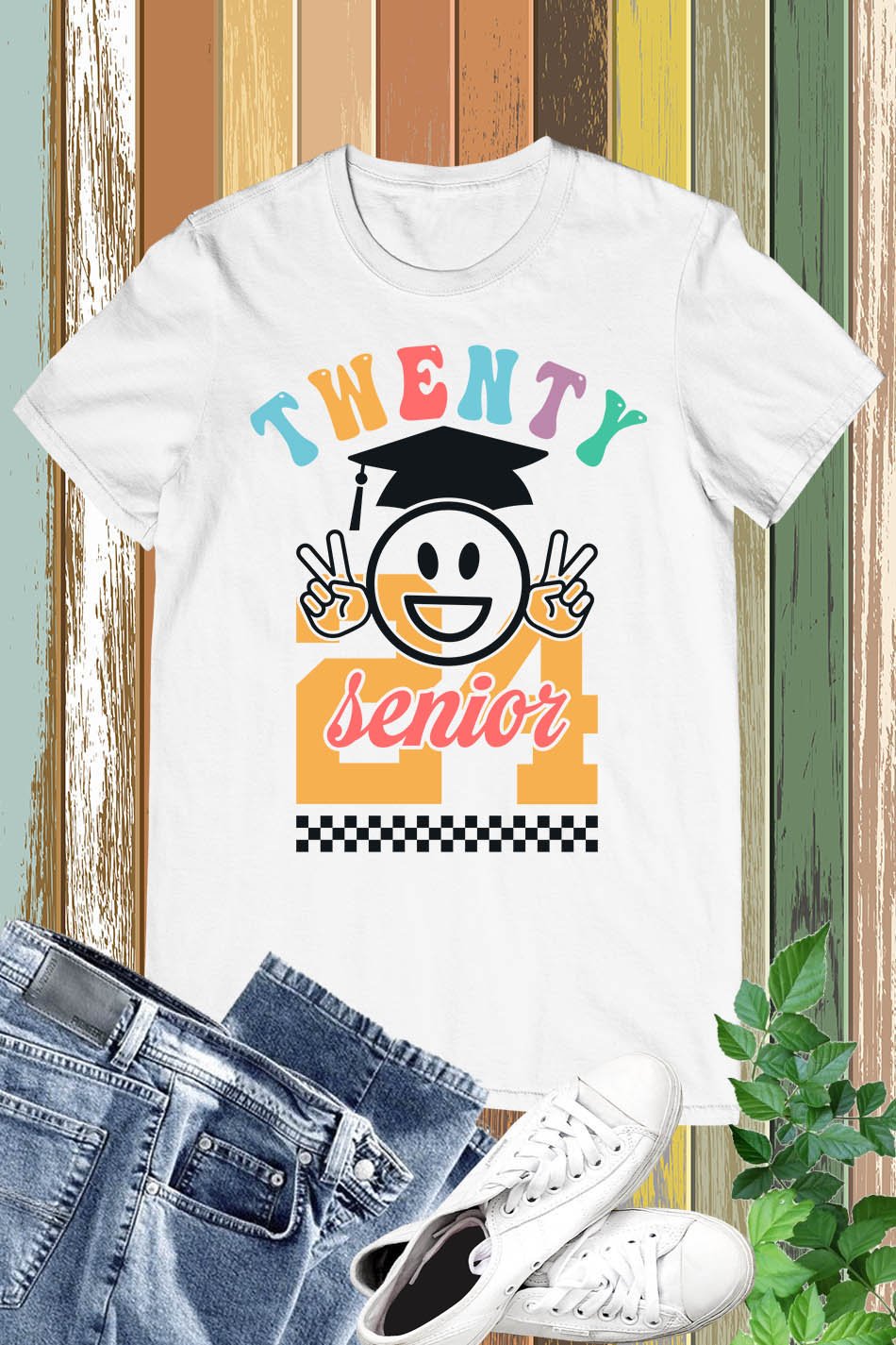 Grad t shirt Twenty Four Senior Tee