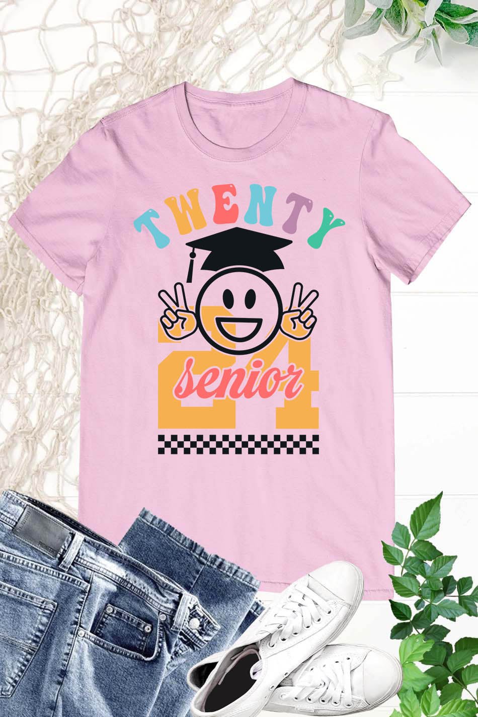 Grad t shirt Twenty Four Senior Tee