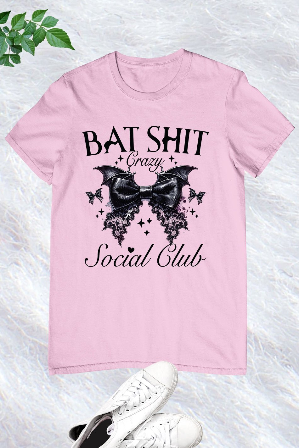 Bat Shit Crazy Social Club Halloween Shirt - Image 7