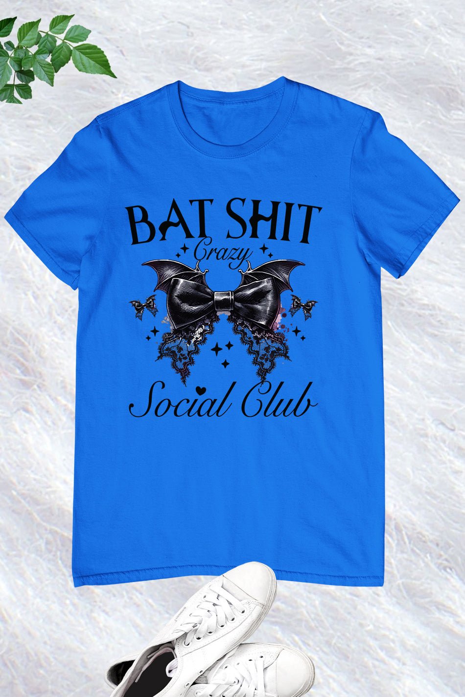 Bat Shit Crazy Social Club Halloween Shirt - Image 8