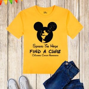 Spread The Hope Find A Cure Children Awareness Kids T Shirt