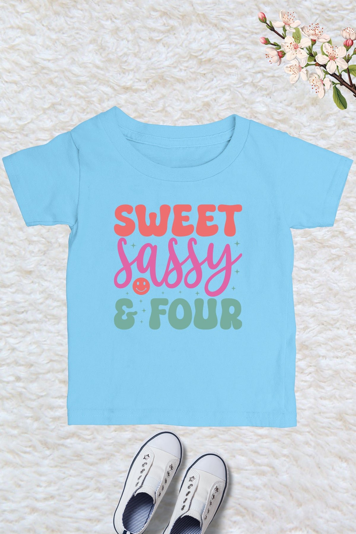 Four ever Sweet Birthday Shirt