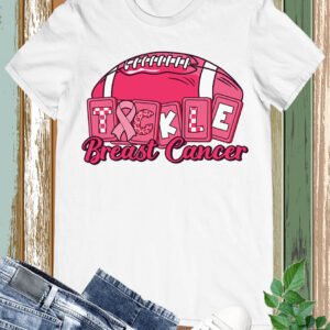 Breast Cancer Tackle T Shirts