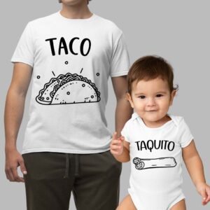 Dad And Newborn Matching Shirts