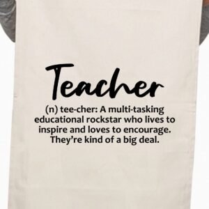 Awesome Teacher Appreciation Custom Thank You Kitchen Table Tea Towel