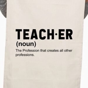 Funny Teacher Appreciation Custom Thank You Kitchen Table Tea Towel