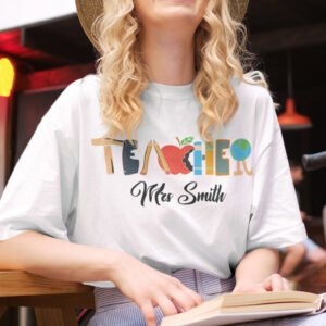 Teacher Shirt With Stationary Element