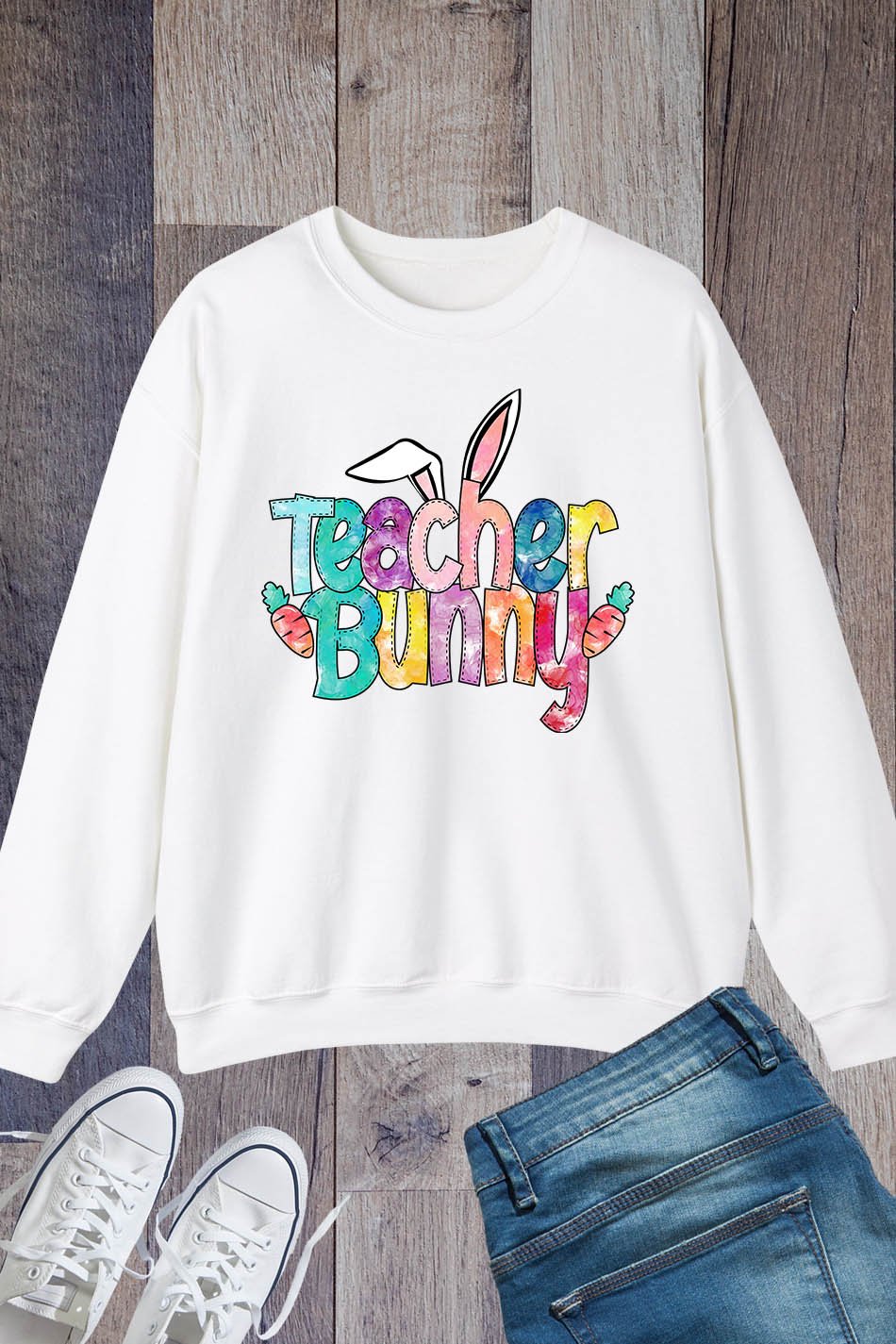 Bunny Teacher Sweatshirt