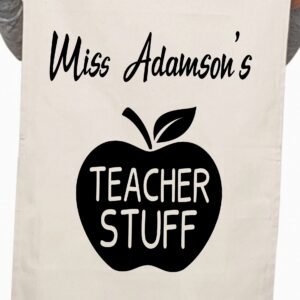 Funny Teachers Appreciation Custom Thank You Gift Kitchen Table Tea Towel