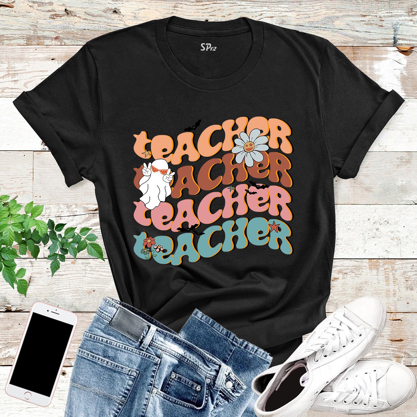 Halloween Teacher T-Shirt - Image 6