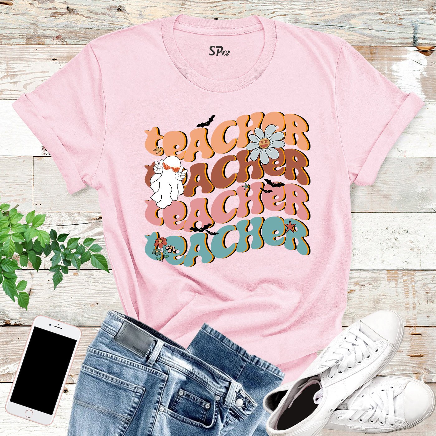 Halloween Teacher T-Shirt - Image 4