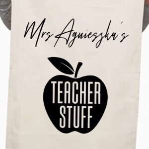 Funny Teacher Appreciation Custom Thank You Gifts Kitchen Table Tea Towel