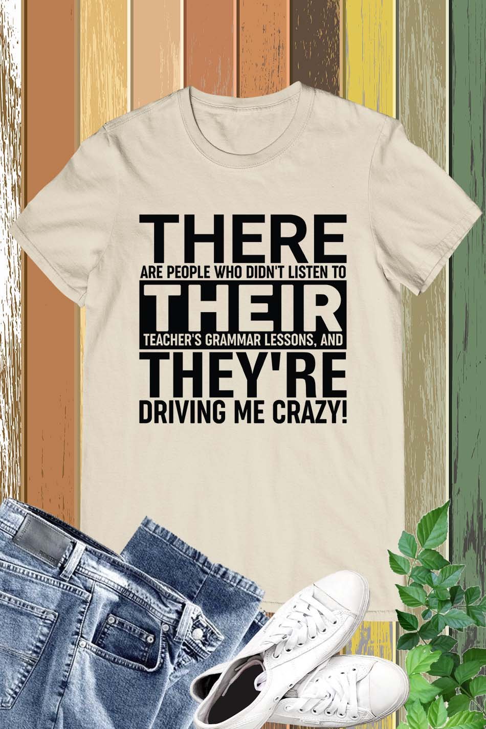 CFunny English Grammar Teacher Tee Shirt - Image 13