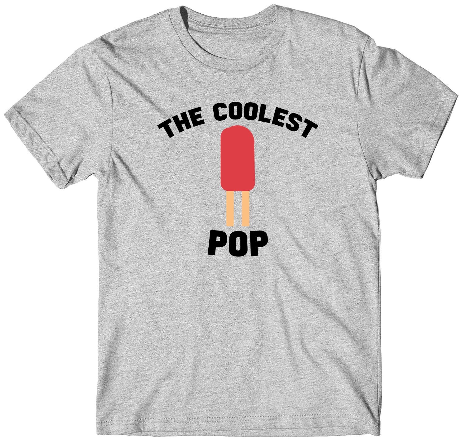 Coolest Pop Summer Cool Dad Custom Short Sleeve Father's Day T-Shirt - Image 2